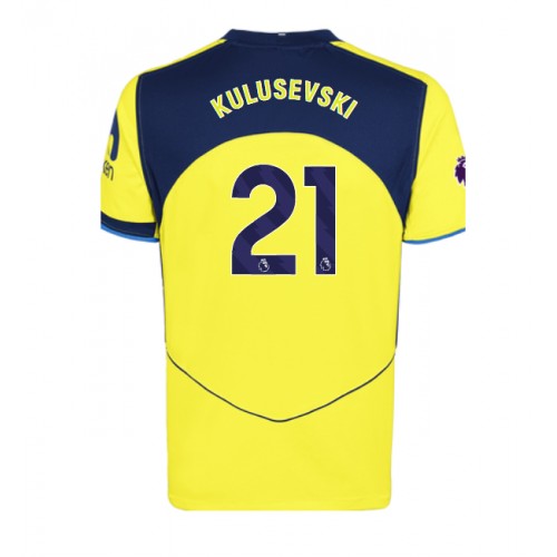 Tottenham Hotspur Dejan Kulusevski #21 Alternativní Dres 2025-26 Krátký Rukáv Tottenham Hotspur Dejan Kulusevski #21 Alternativní Dres 2025-26 Krátký Rukáv